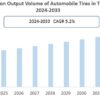 Thailand Automobile Tire Industry output volume