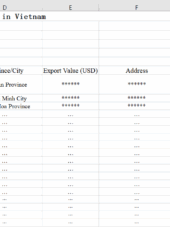 Vietnam Cassava Starch Exporters