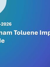 Vietnam Toluene Import Guide 2023-2026