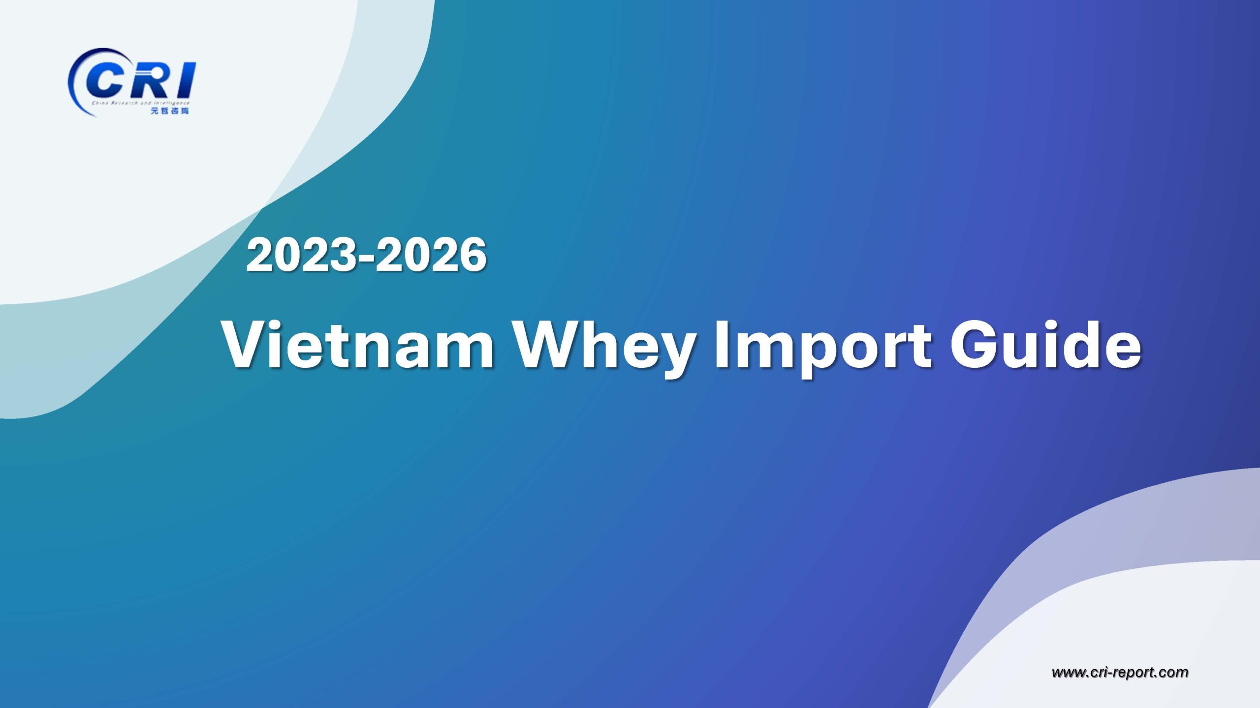 Vietnam Whey Import Guide 2023-2026 Vietnam Whey Import Guide 2023-2026