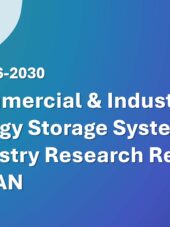 Commercial & Industrial Energy Storage System Industry Research Report in ASEAN 2026-2030